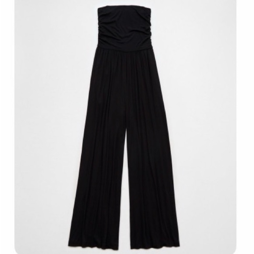 American Eagle wide leg jumper